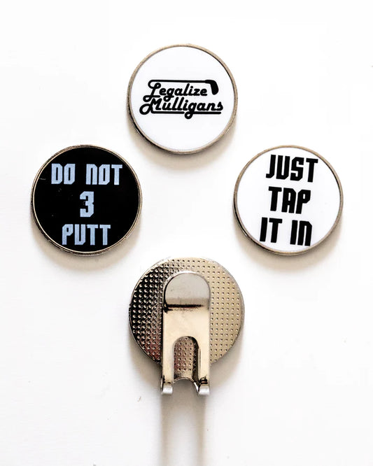 BALL MARKING SET WITH CLIP