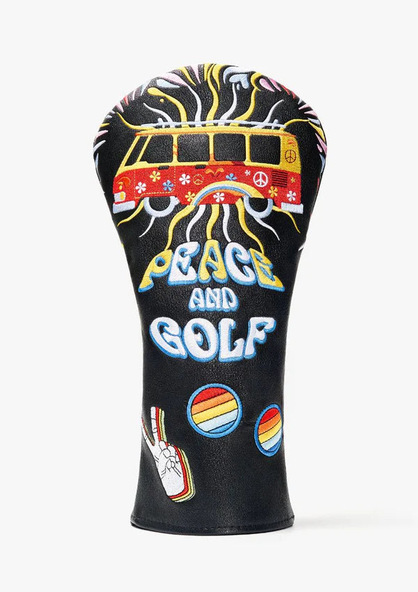 PEACE & GOLF HEADCOVER