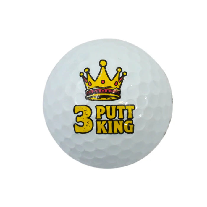 3 PUTT KING GOLF BALLS