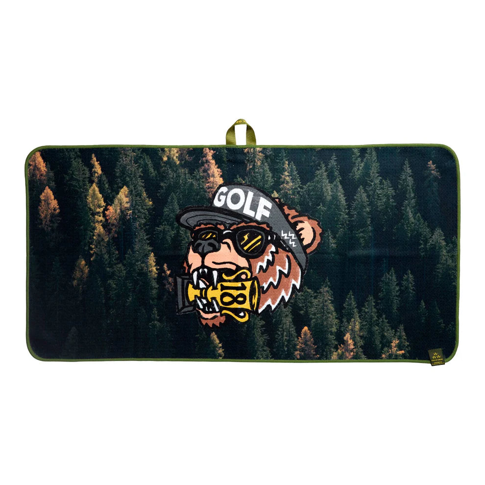 GOLDEN BEAR GOLF TOWEL