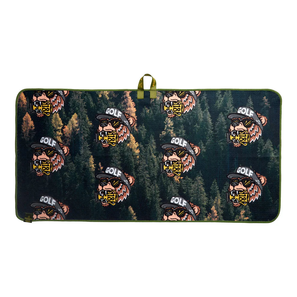 GOLDEN BEAR GOLF TOWEL