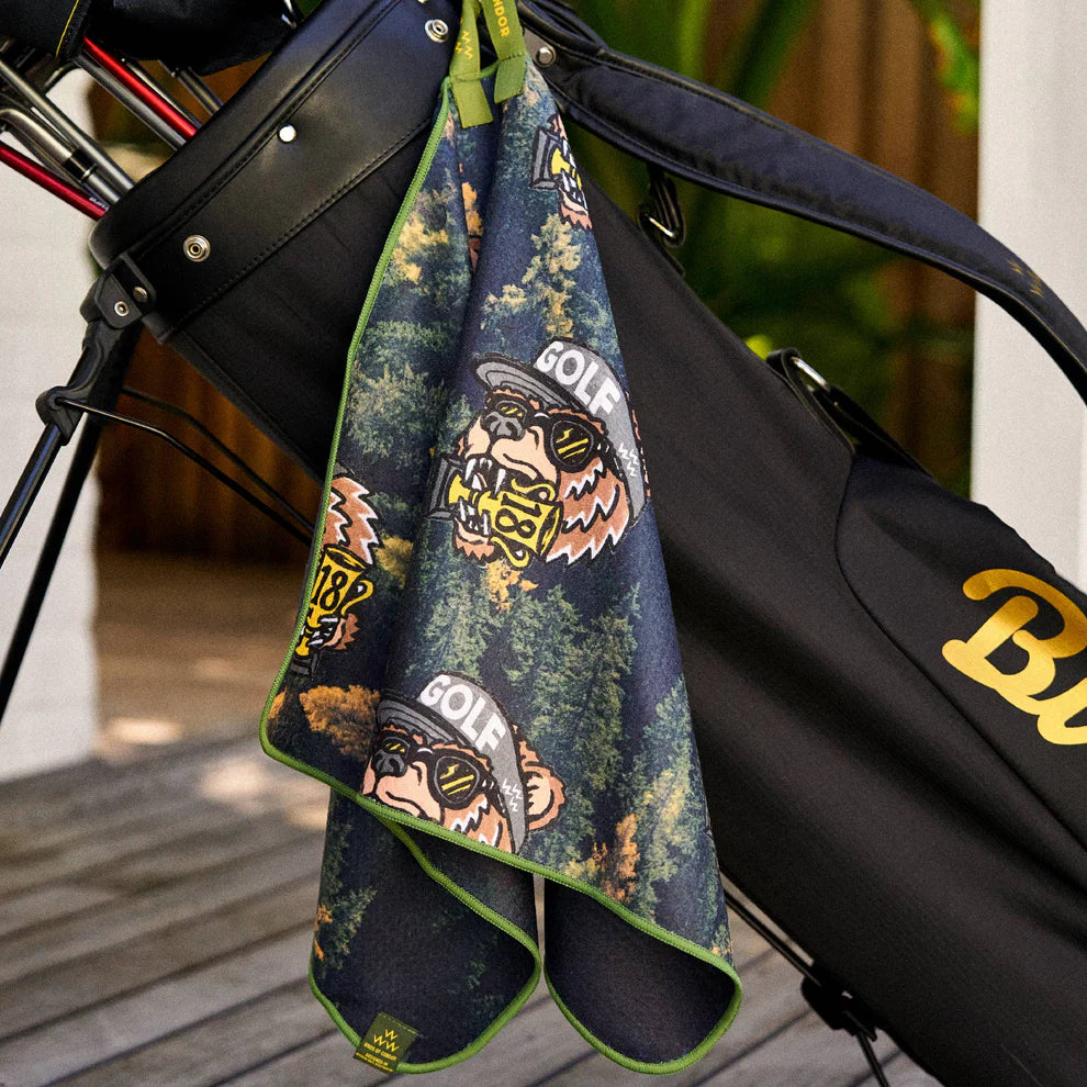 GOLDEN BEAR GOLF TOWEL