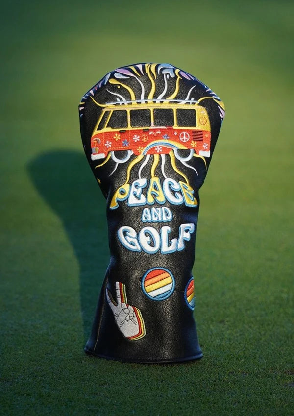 PEACE & GOLF HEADCOVER