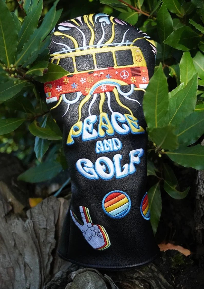 PEACE & GOLF HEADCOVER