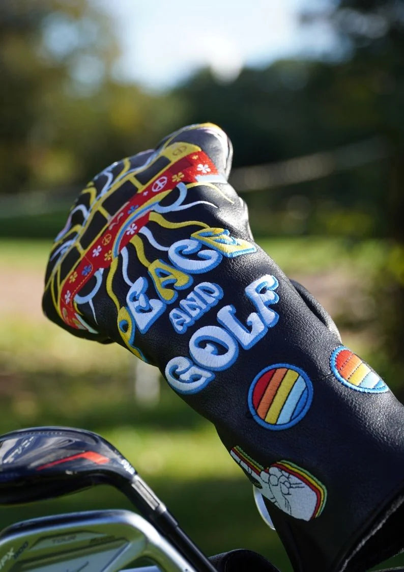 PEACE & GOLF HEADCOVER