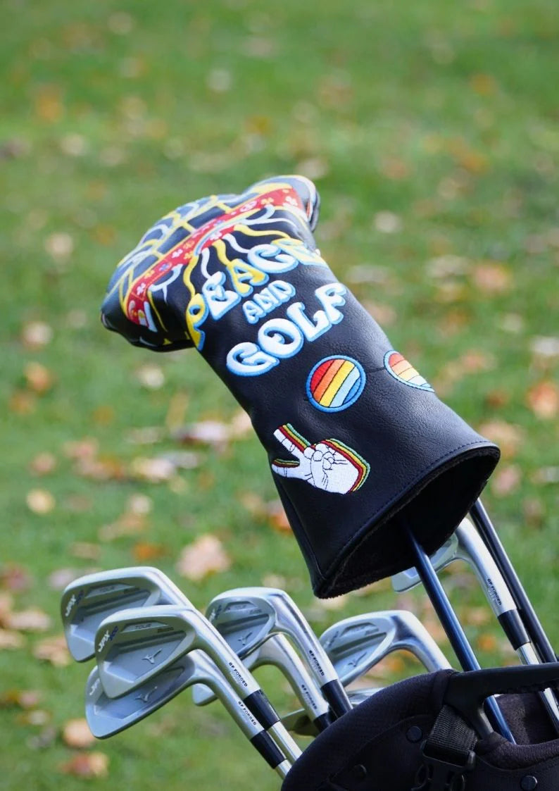 PEACE & GOLF HEADCOVER