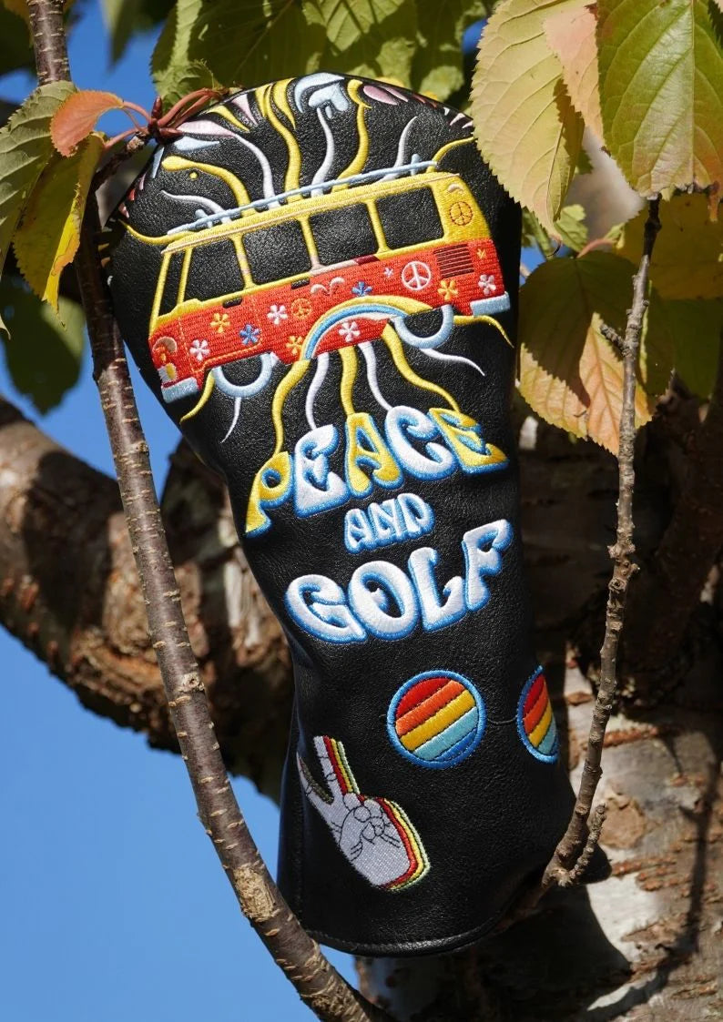 PEACE & GOLF HEADCOVER