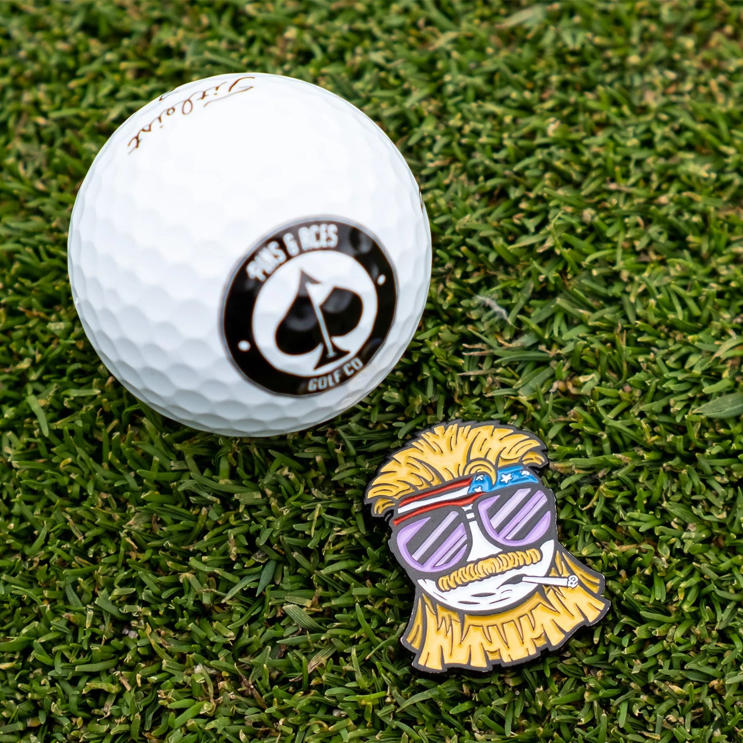 DALE THE DEGENERATE BALL MARKER