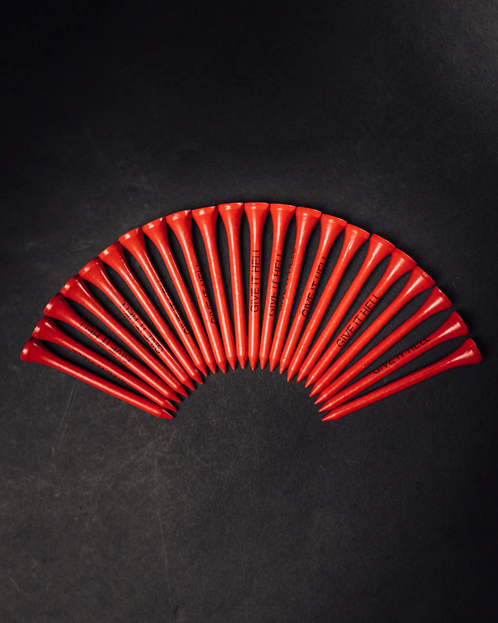 HFL GOLF TEES - RED X100