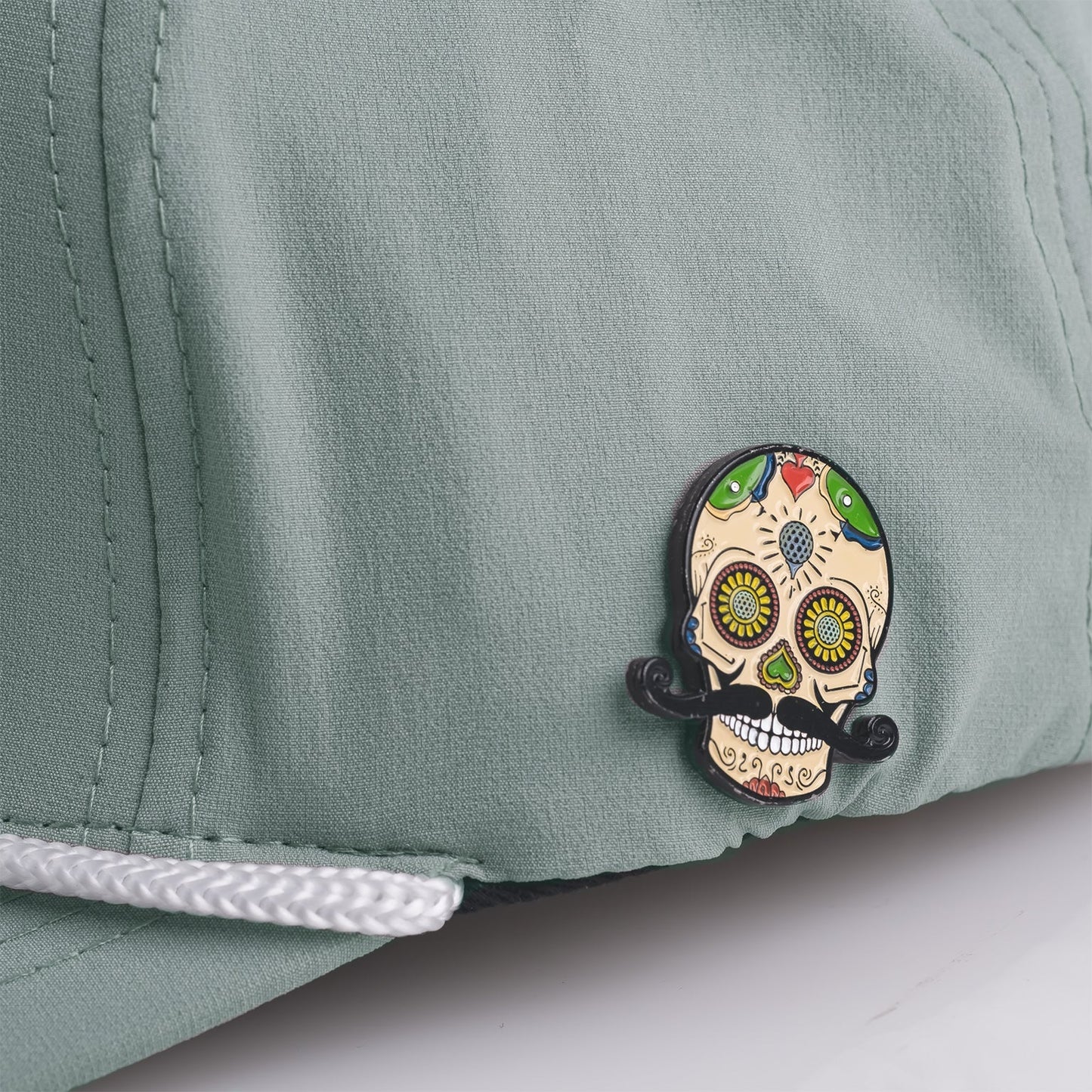 PINS & ACES LOGO SNAPBACK-KEPS GRÅ
