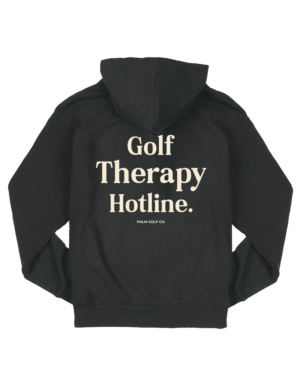 GOLF THERAPY HOODIE – BLACK