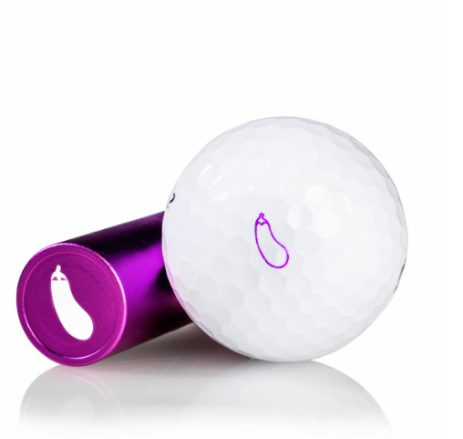 EGGPLANT GOLFBOLLSTÄMPEL