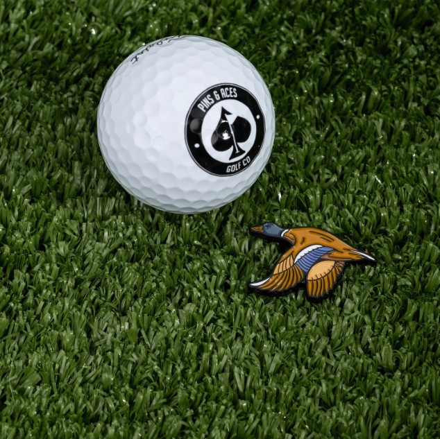 FLYING DUCK GOLF BALL MARKER