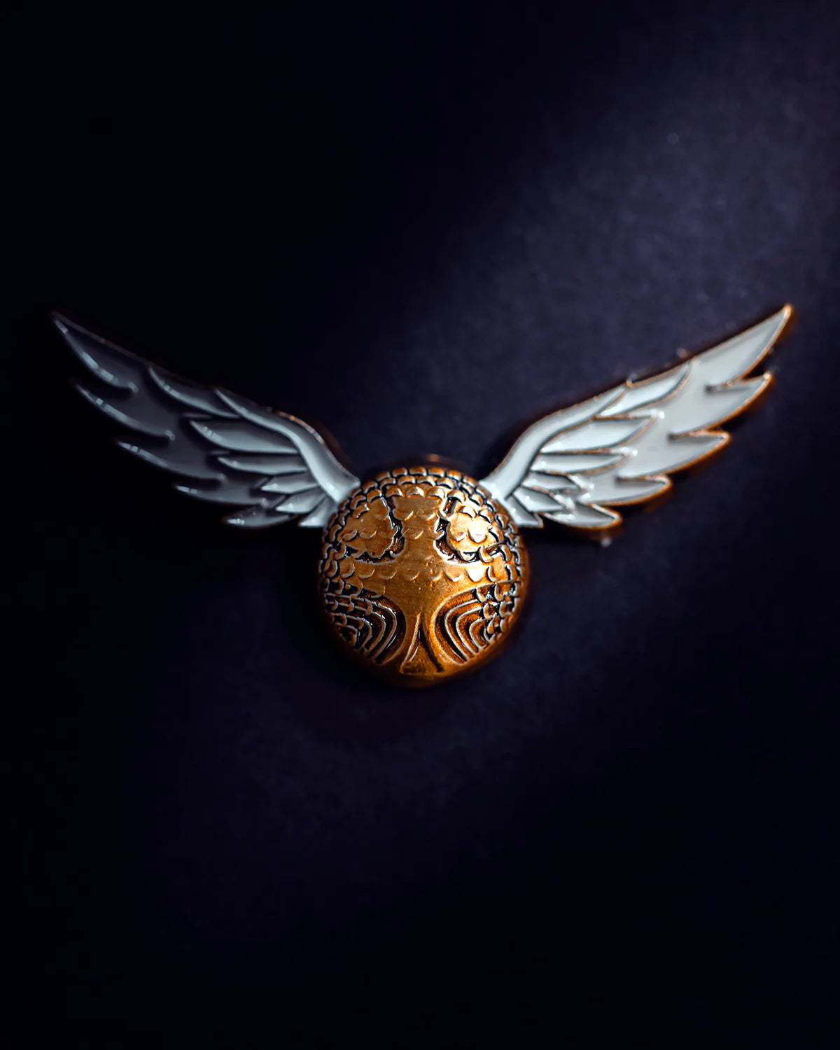 GYLLENE GOLFING SNITCH BOLLMARKÖR