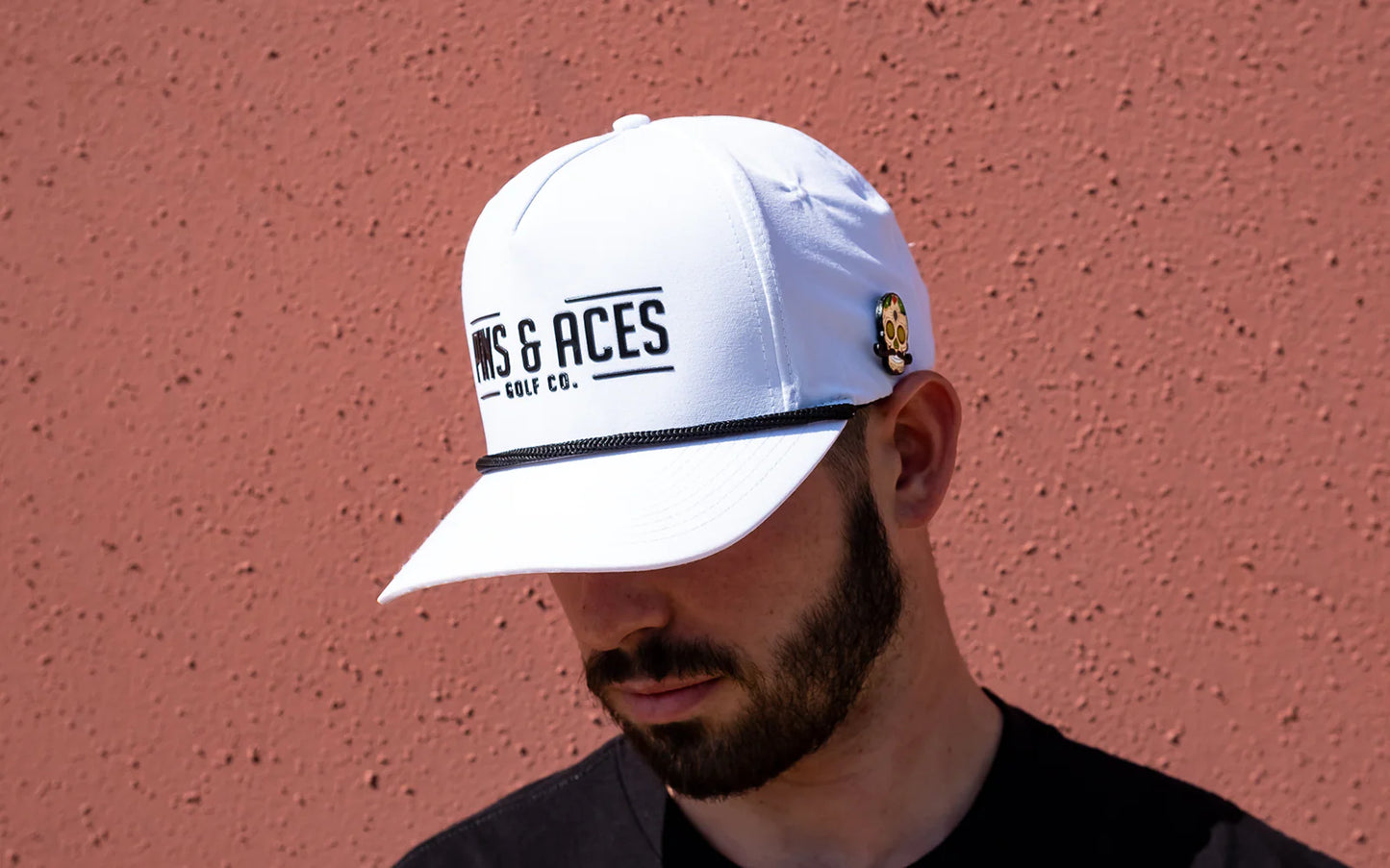 PINS & ACES LOGO SNAPBACK-KEPS VIT