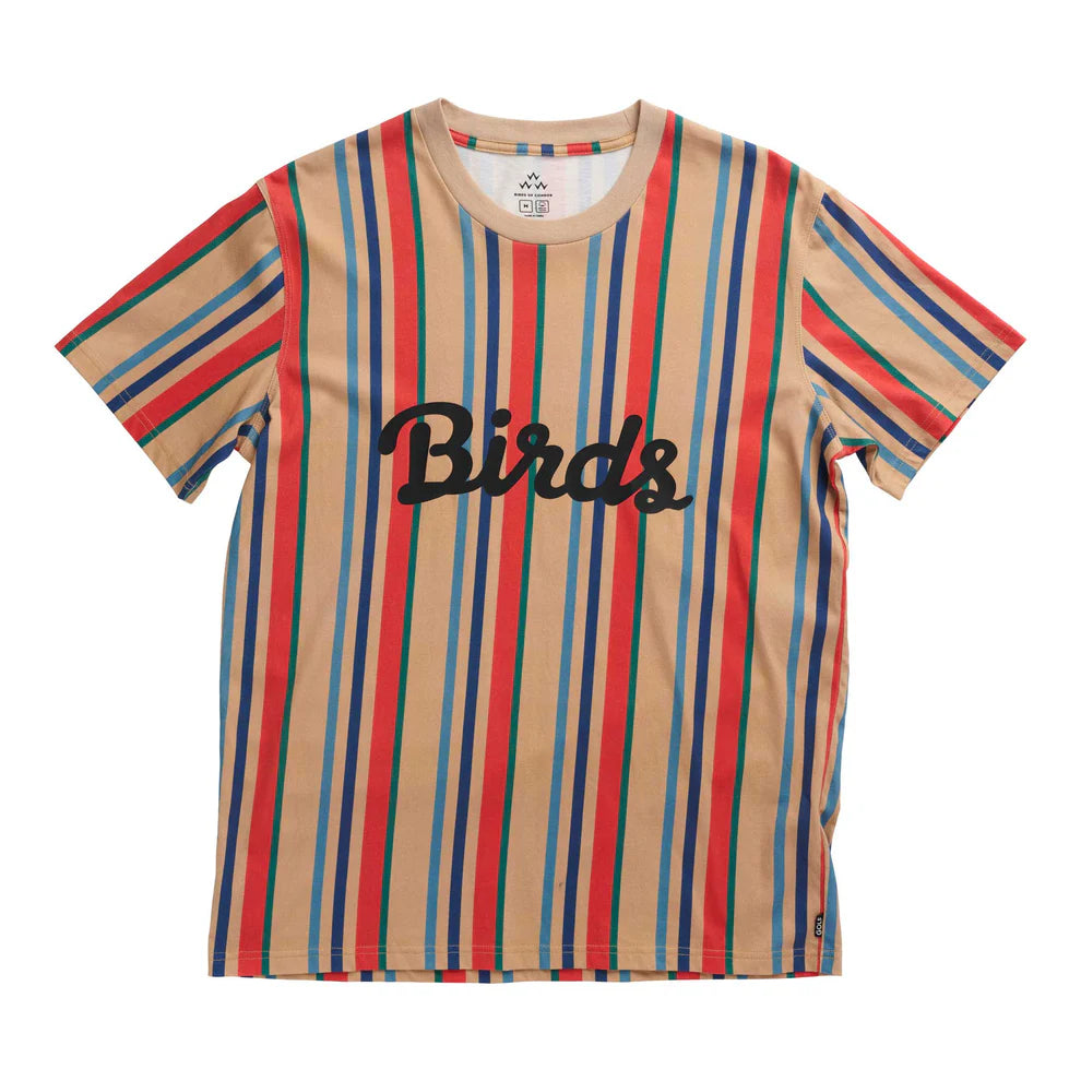 SAND STRIPED TEE