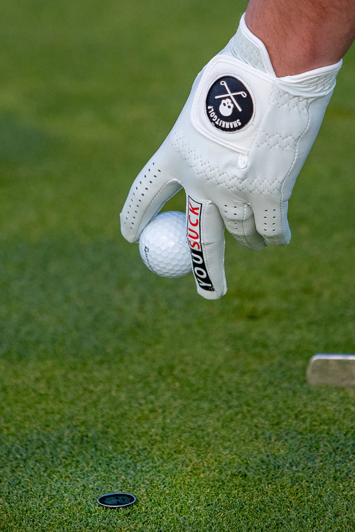YOU SUCK GOLF GLOVE