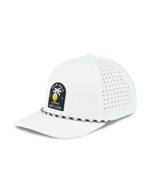 COAST TO COAST SNAPBACK WHITE