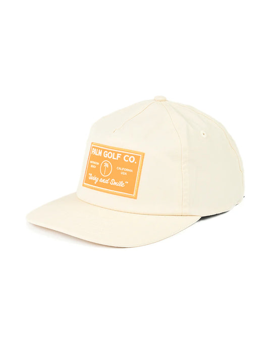 DAY TRIP SNAPBACK – TAN/YELLOW