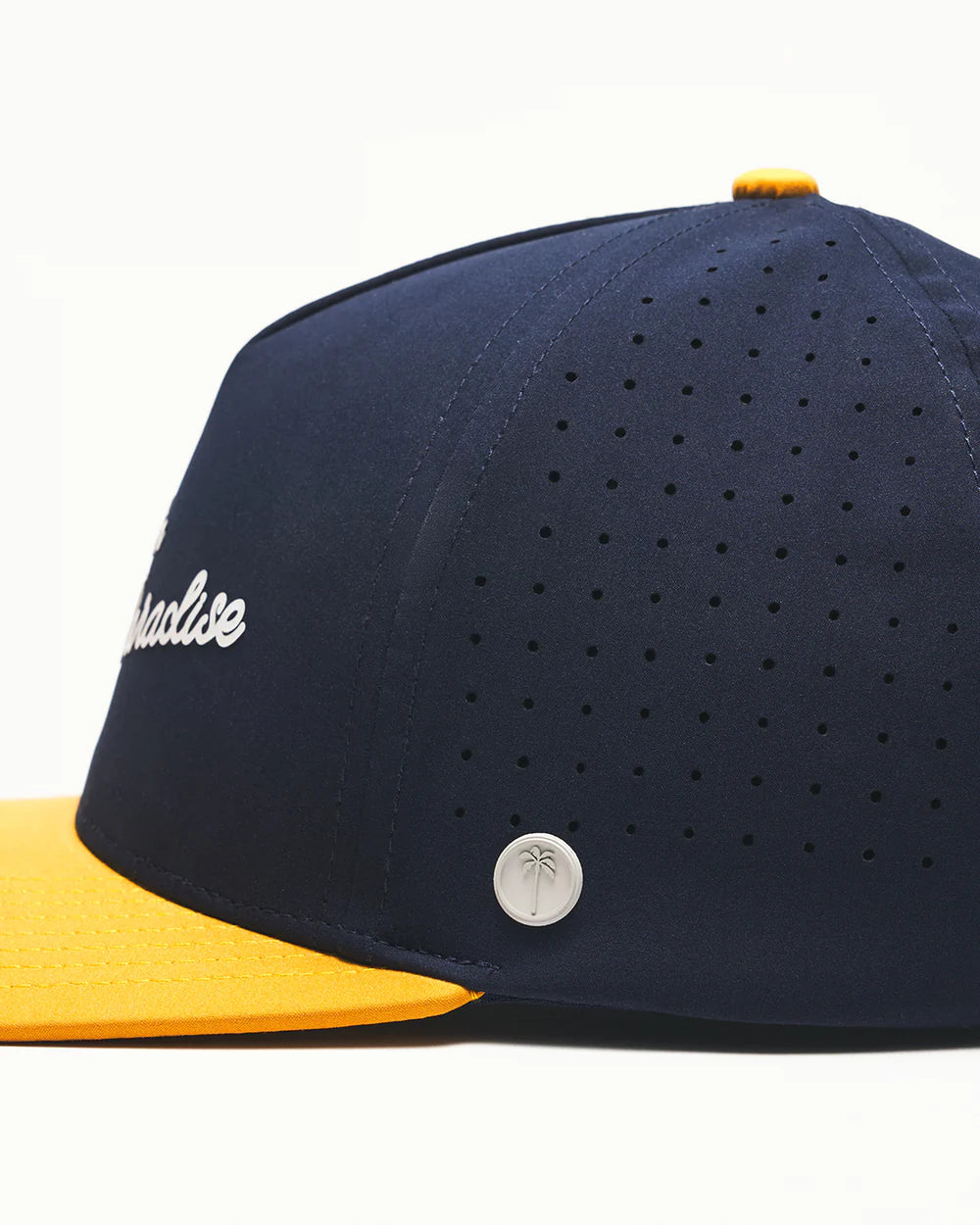 NO BOGEYS IN PARADISE SNAPBACK – NAVY/YELLOW