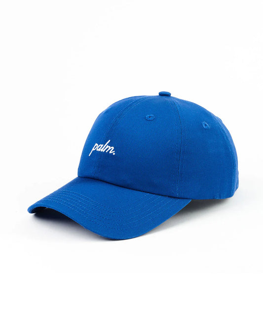 SCRIPT STRAPBACK (LOW-CROWN) - BLÅ