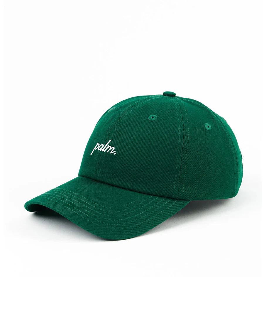 SCRIPT STRAPBACK (LOW-CROWN) - GRÖN