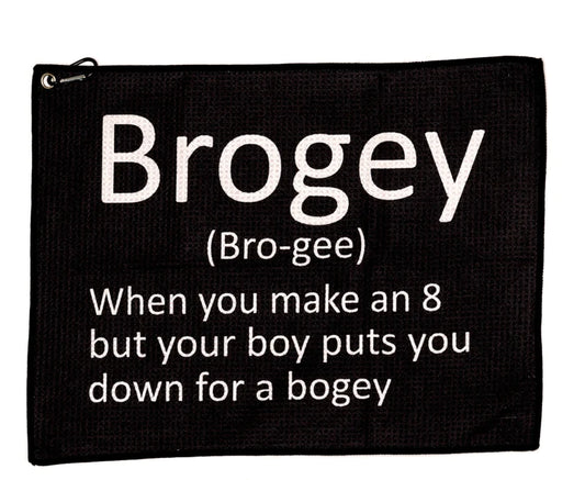 BROGEY GOLF TOWEL