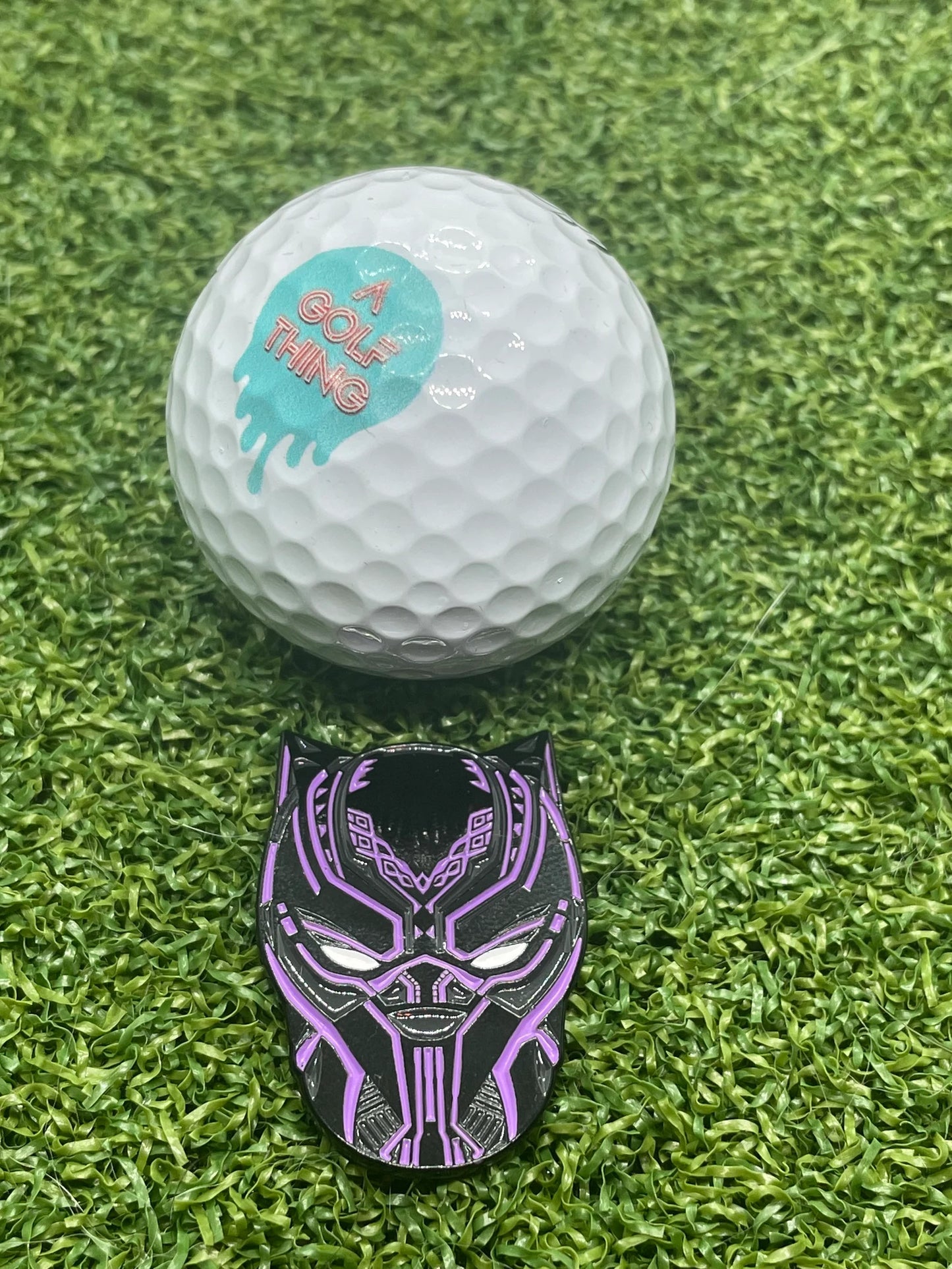 WAKANDA FOREVER BALL MARKER